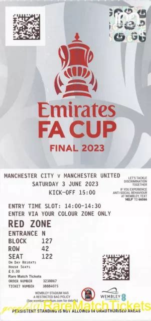 fa cup final 2023 time and ticket