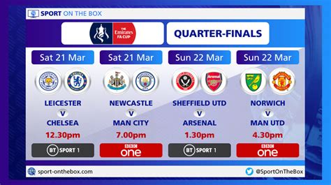 fa cup final bbc schedule