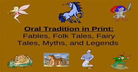 Fable Oral Tradition