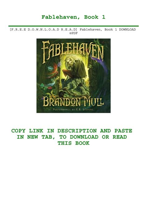 Fablehaven Book 1 PDF: Enter the Enchanting World of Magical Creatures