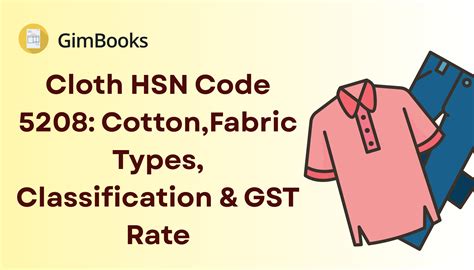 Fabric Cloth Hsn Code
