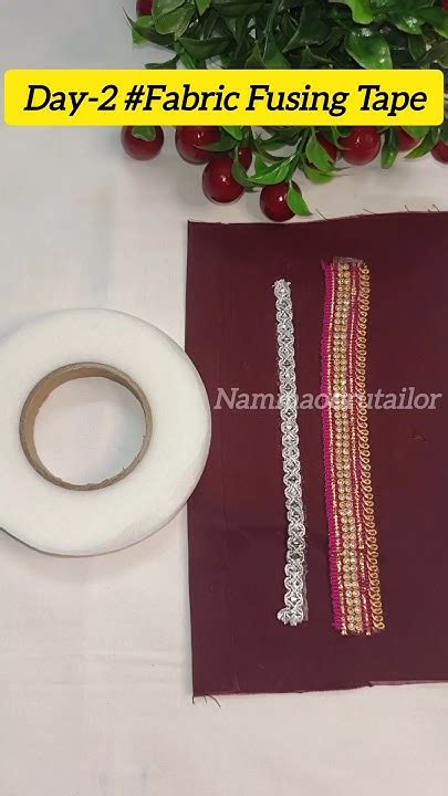 Fabric Fusing Tape How To Use