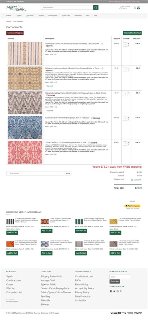 Fabric Guru Discount Codes