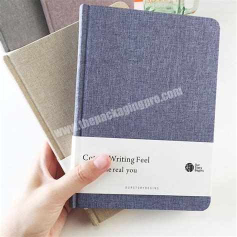 Fabric Hardcover Notebook