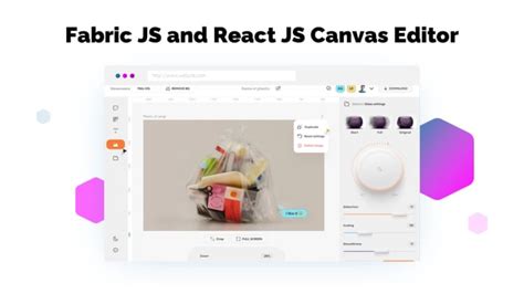 Fabric Js With React