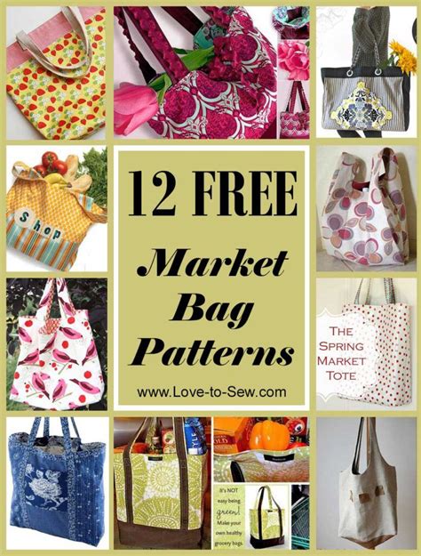 Fabric Market Bag Pattern