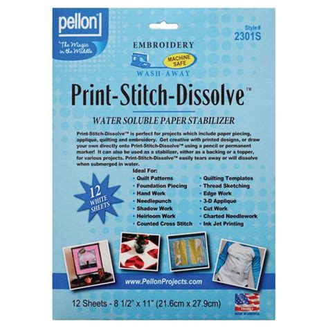 Fabric Paper Stabilizer