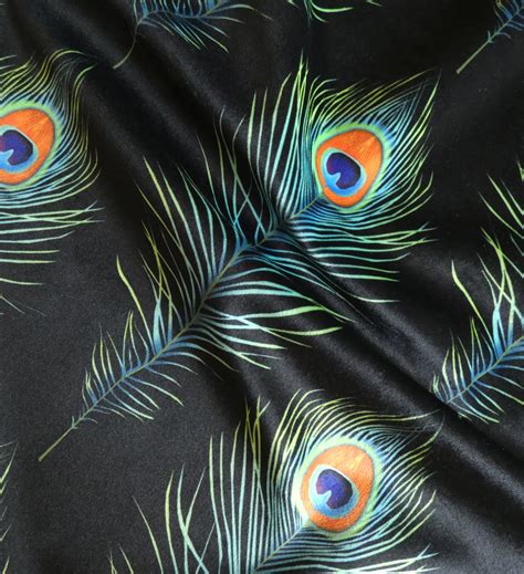 fabric peacock