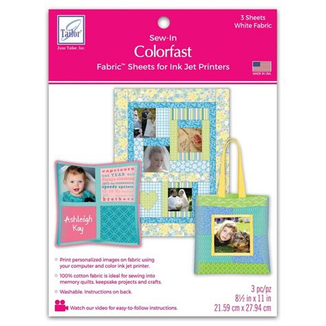 fabric printer sheets