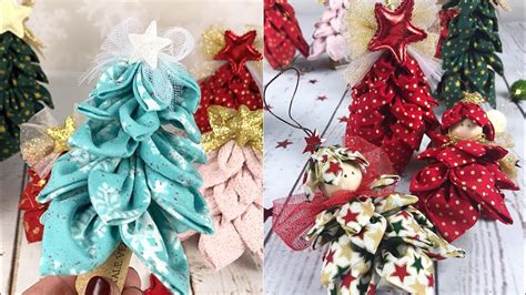 Fabric Tree Decorations Make