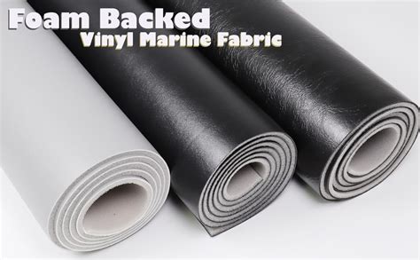 fabric with foam backing