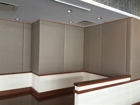 Fabric Wrapped Wall Panels