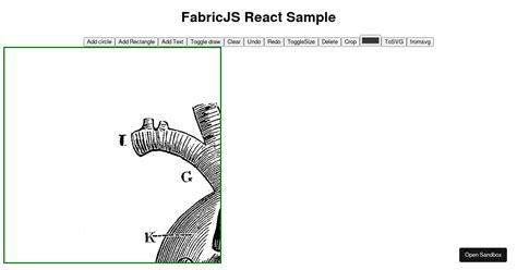 Fabricjs Examples