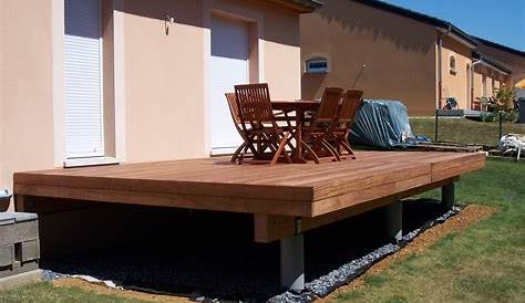 Fabriquer Une Terrasse En Bois En Hauteur s Exemples De Realisations Building A Deck Wooden Terrace Deck Designs Backyard