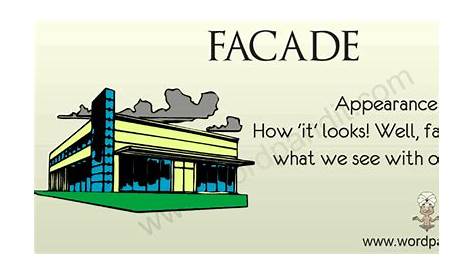 Robot Face Facade.... Looks mean Fake facade of one of