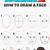 face drawing easy step by step