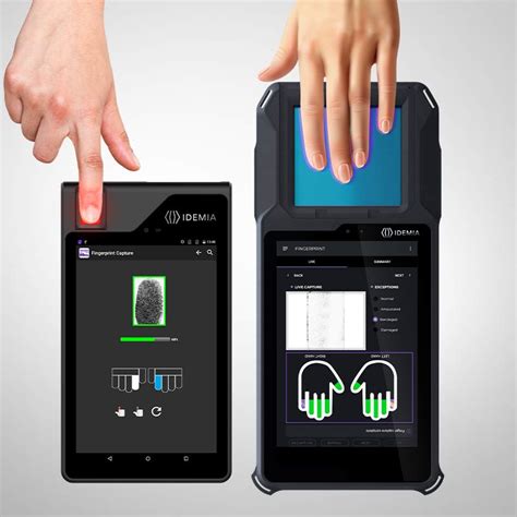 face and fingerprint biometric reader