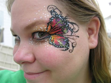 Face Art Butterfly