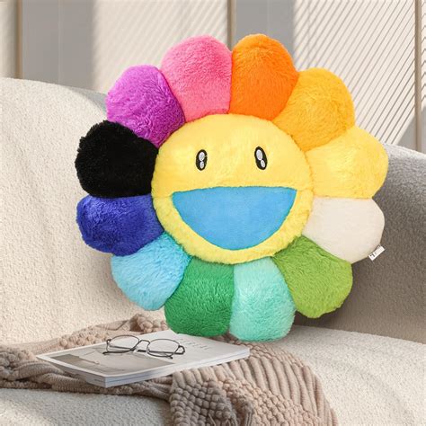 Face Flower Pillow