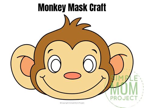 Face Jam Monkey Mask