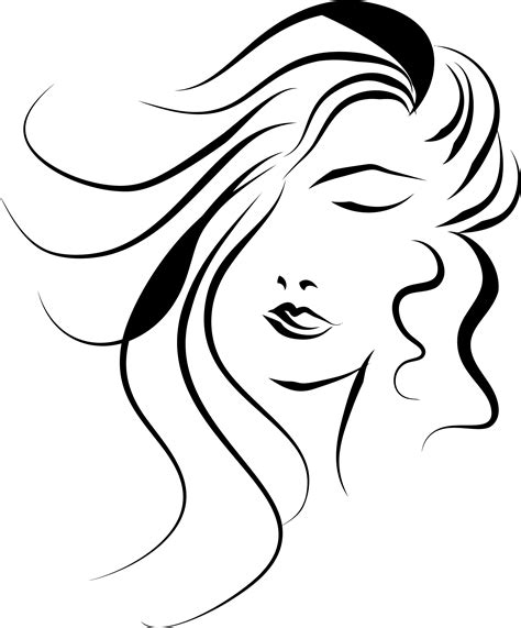 face line drawing png