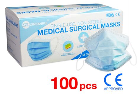 face mask surgical disposable 3 ply factory