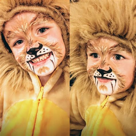 Face Paint Lion Face