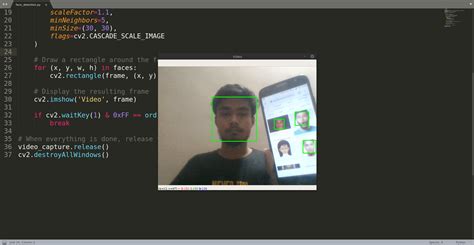 face recognition example python