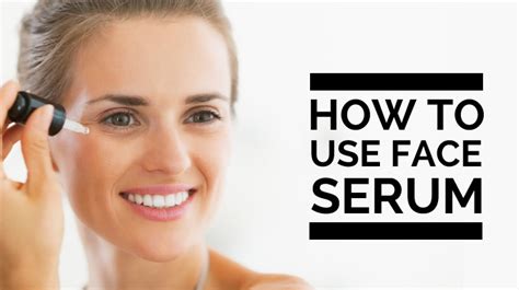 Face Serum Use Time