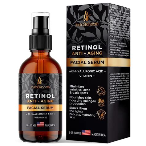 Face Serum With Hyaluronic Acid And Retinol