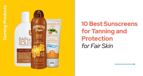 Face Sunscreen For Tanning