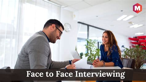 face to face interview practice