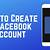 facebook create new account sign up