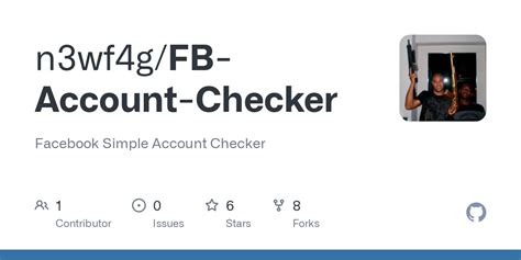 Facebook Account Checker Github