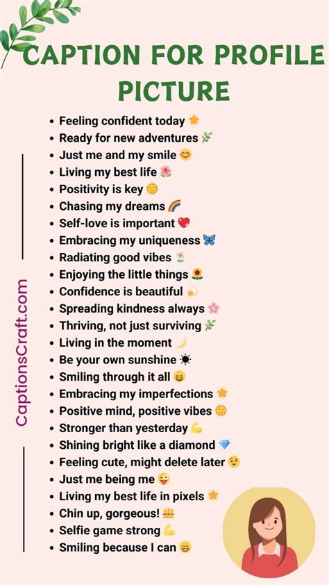 Facebook Caption Profile Picture