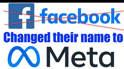 facebook changed to meta