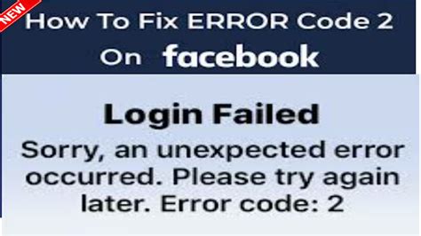 facebook error code 22