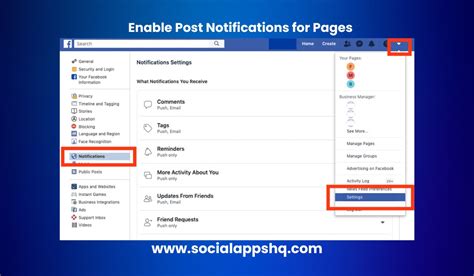 Facebook Get Notifications When A Page Posts