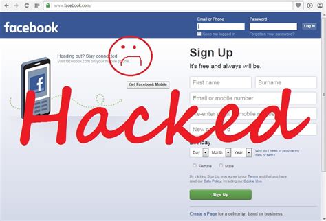 Facebook hacked