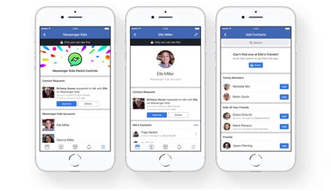 facebook log in messenger kids