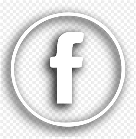 facebook logo blanco png