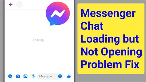 facebook messenger not loading on browser