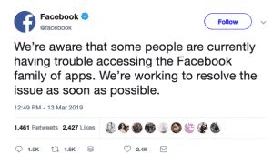 facebook outage march 13