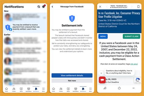 Facebook Settlement Per User