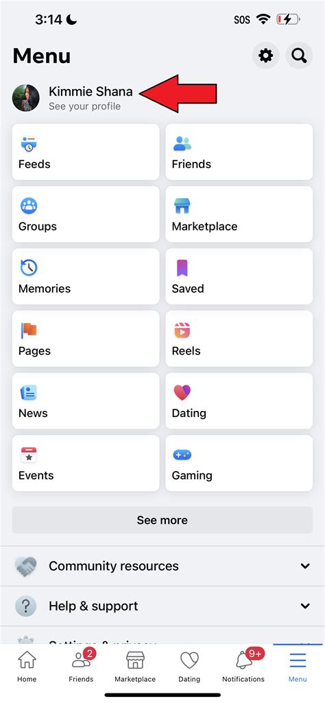 Facebook Username On Iphone