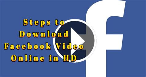 facebook video downloader free hd