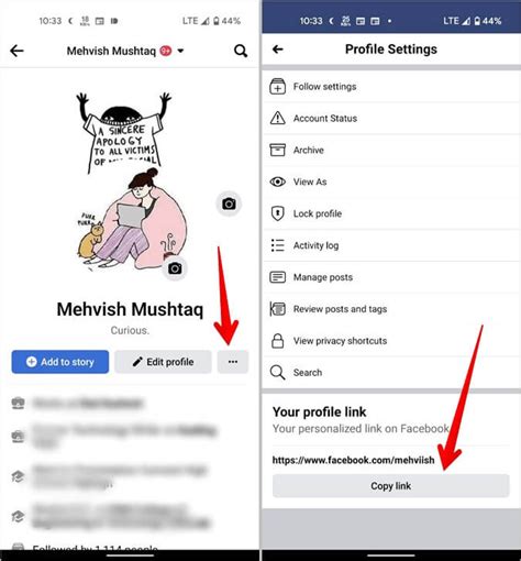 how to change facebook profile link change facebook url link 2023 YouTube