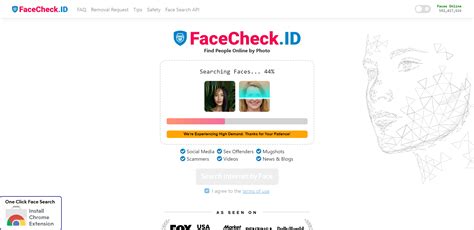 Facecheck Sign Up