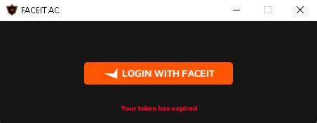 Faceit Your Token Has Expired