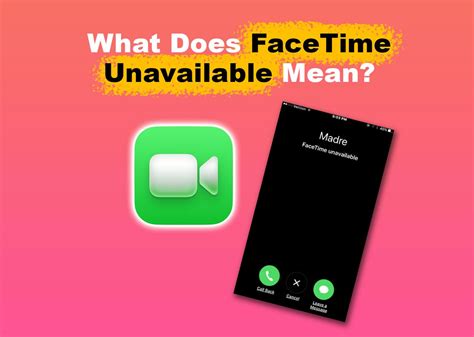 Facetime Failed Meaning